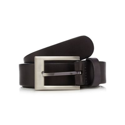 J by Jasper Conran Black leather belt